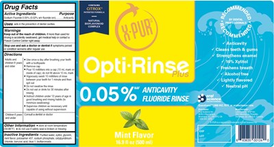 500 mL Ndc: 81359-114-11 (X Pur Label Mint)